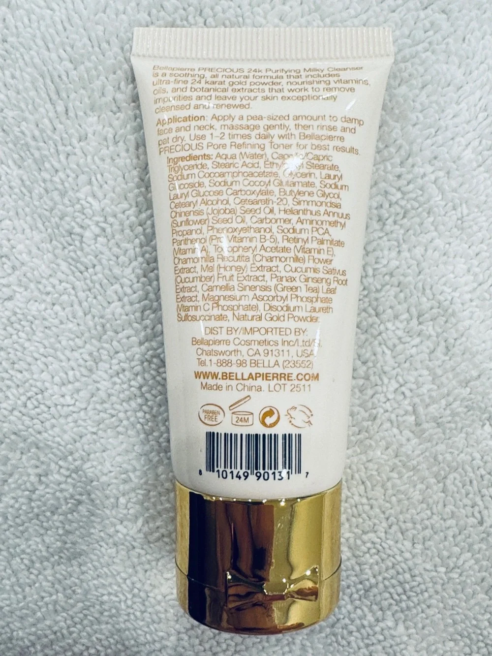 BELLÁPIERRE COSMETICS Purifying Milky Cleanser Mini 30ml BRAND NEW